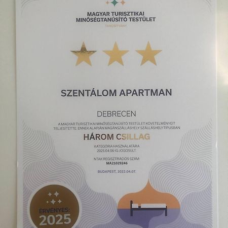 Szentálom Apartamento Debrecen Exterior foto